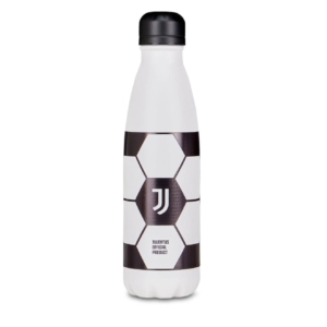 Juventus Бутилка за вода термо бяло черна
