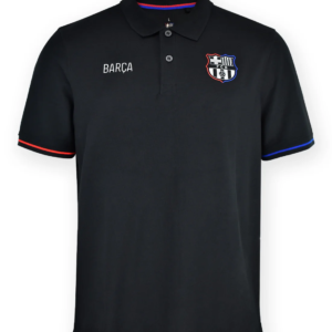 Barcelona FC Тениска с яка черна