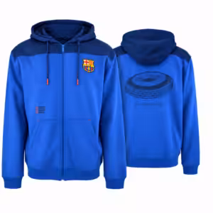 Barcelona FC Суичър с цип син