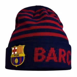 Barcelona FC Плетена шапка на раета