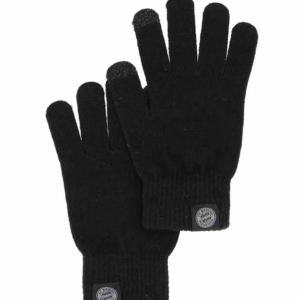 Bayern Munchen Плетени ръкавици черни