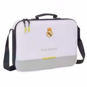 Real Madrid Чанта за лаптоп бяла