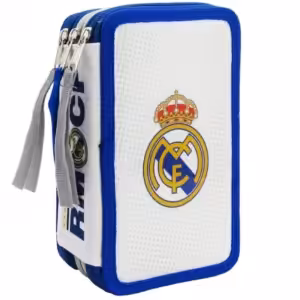 Real Madrid  Пълен ученически несесер бял