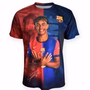 Barcelona  FC тениска Ямал