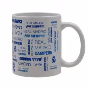 Real Madrid Порцеланова чаша надписи