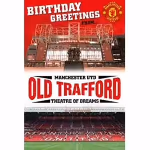 Manchester United Картичка стадион 3D