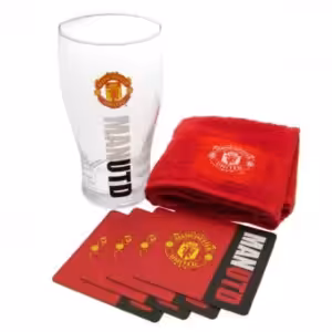 Manchester United Стъклена чаша  комплект