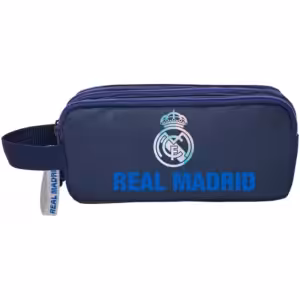 Real Madrid Ученически несесер продълговат син.