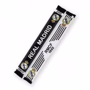 Real Madrid  Плетен шал двулицев