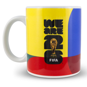 World Cup 26 Порцеланова чаша жълта