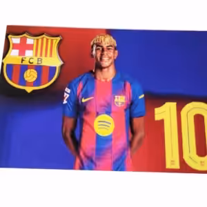 Barcelona FC Картичка Ламин Ямал