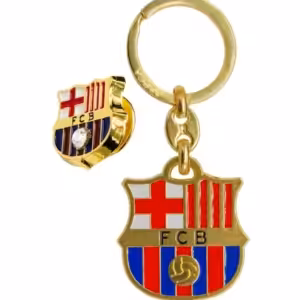 Barcelona FC Ключодържател  и значка