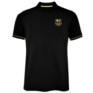 Barcelona FC Тениска с яка черна