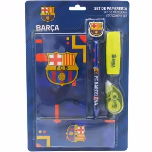 Barcelona FC  Ученически комплект с тефтерче.