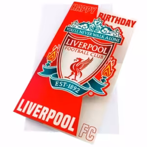 Liverpool FC Картичка за рожден ден