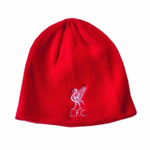 Liverpool FC Плетена шапка червена