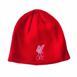 Liverpool FC Плетена шапка червена