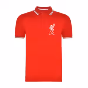 Liverpool FC тениска  с яка червена