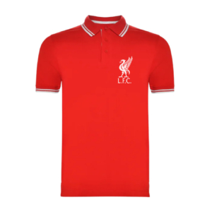 Liverpool FC тениска  с яка червена
