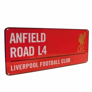 Liverpool  FС Метална табела червена