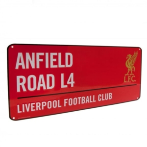 Liverpool  FС Метална табела червена