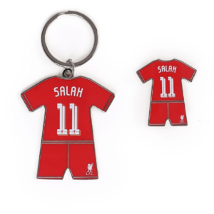 Liverpool FC.Ключодържател и значка Салах