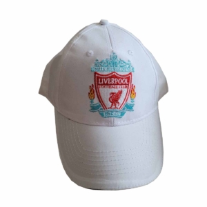 Liverpool FC Шапка с козирка  бяла