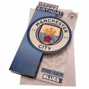 Manchester City FC Картичка за рожден ден