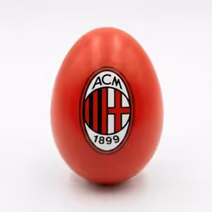 Milan AC Дървено великденско яйце