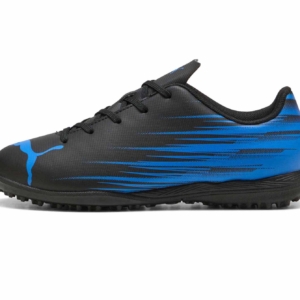Детски футболни обувки PUMA ATTACANTO TT черно сини