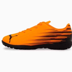 Детски футболни обувки PUMA ATTACANTO TT оранжеви