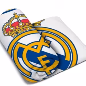 Real Madrid Поларено одеало бяло