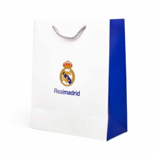 Real Madrid Подаръчна торбичка-бяла