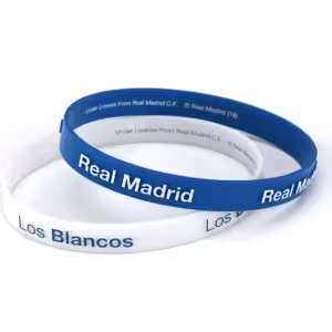 Real Madrid Гривни 2 бр. бяла и синя