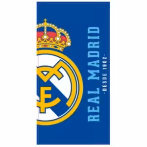 Real Madrid Плажна хавлия голяма емблема