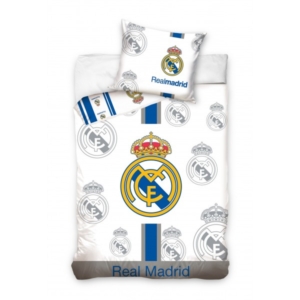 Real Madrid Комплект чаршафи бели