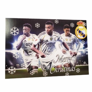 Real Madrid Коледна картичка