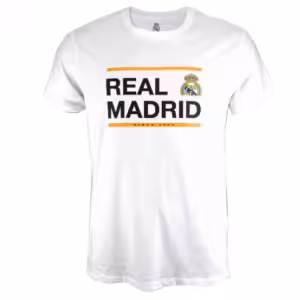 Real Madrid Тениска памук бяла номер 115
