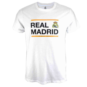 Real Madrid Тениска памук бяла нова