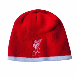 Liverpool FC Плетена шапка червена с бяло