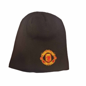 Manchester United Плетена шапка черна