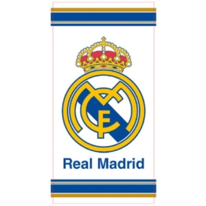 Real Madrid Плажна хавлия бяла