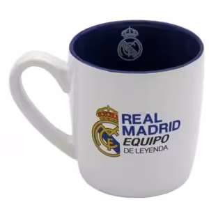 Real Madrid Порцеланова чаша бялосиня