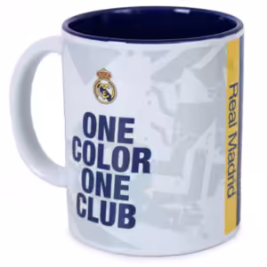 Real Madrid Порцеланова чаша бяло синя.