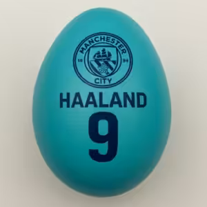 Manchester City FC Дървено великденско яйце