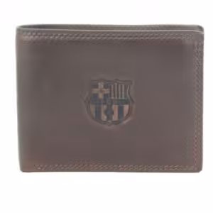 Barcelona FC Кожен портфейл кафяв нов