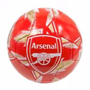 Arsenal FC топка със златисто