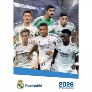 Real Madrid Календар А3 за 2026